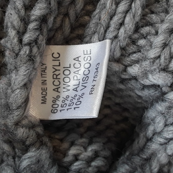 Beautiful Italian knit acrylic wool alpaca sweater - Picture 5 of 5